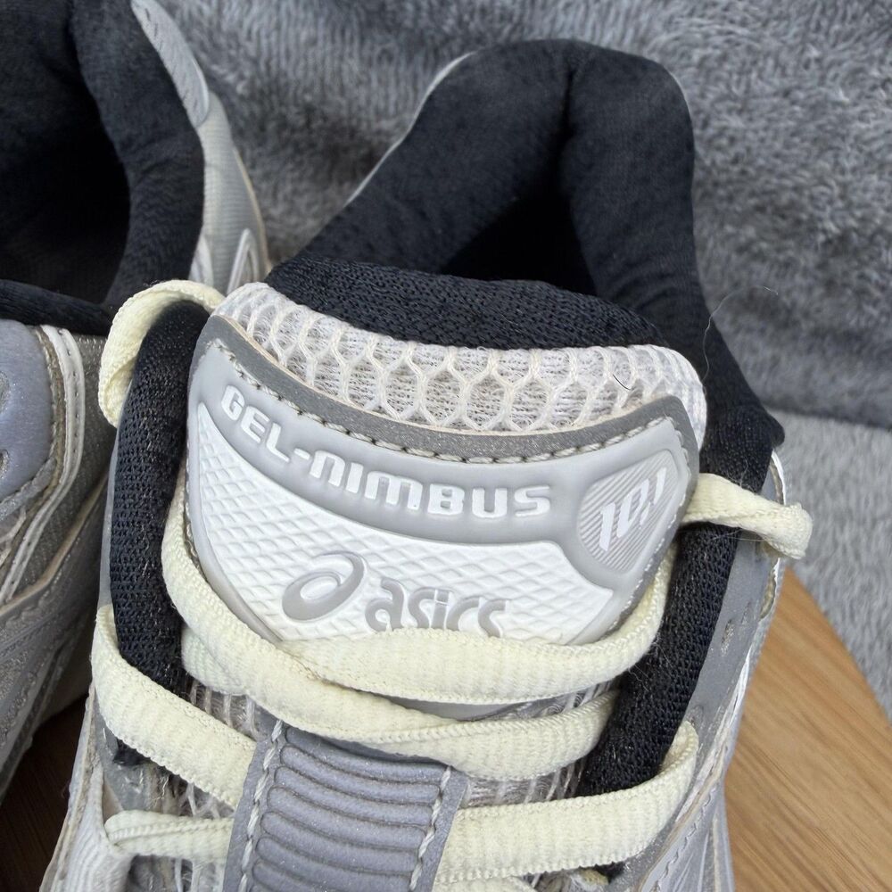 ASICS Gel-Nimbsus 10.1 Shoes Men Size 11 Gray Running Athletic Sneakers 1203A673 - Picture 4 of 12